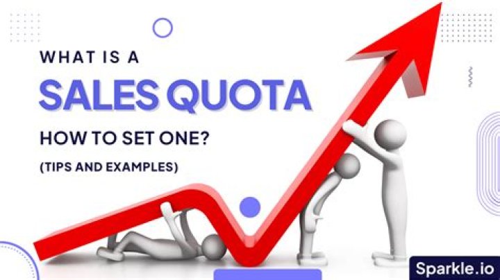 How do you write a sales quota