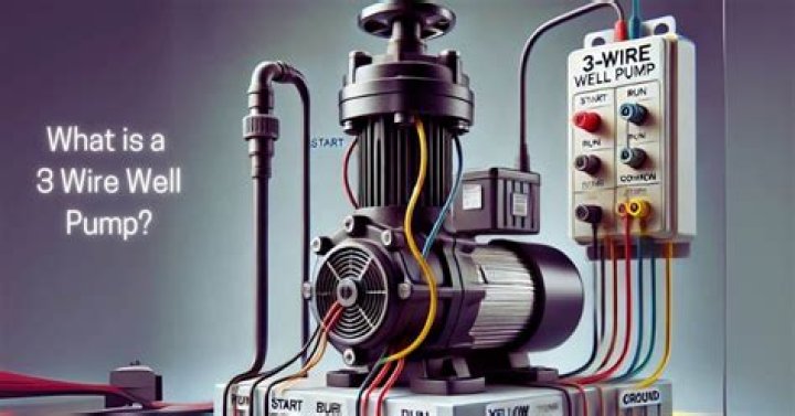How does a 3 wire well pump work