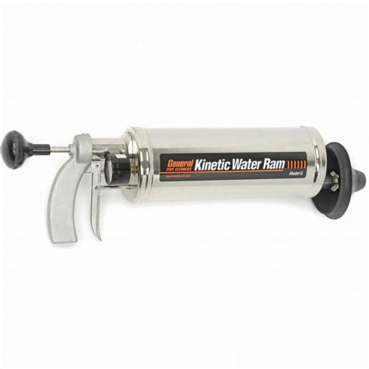 How does a kinetic water ram work