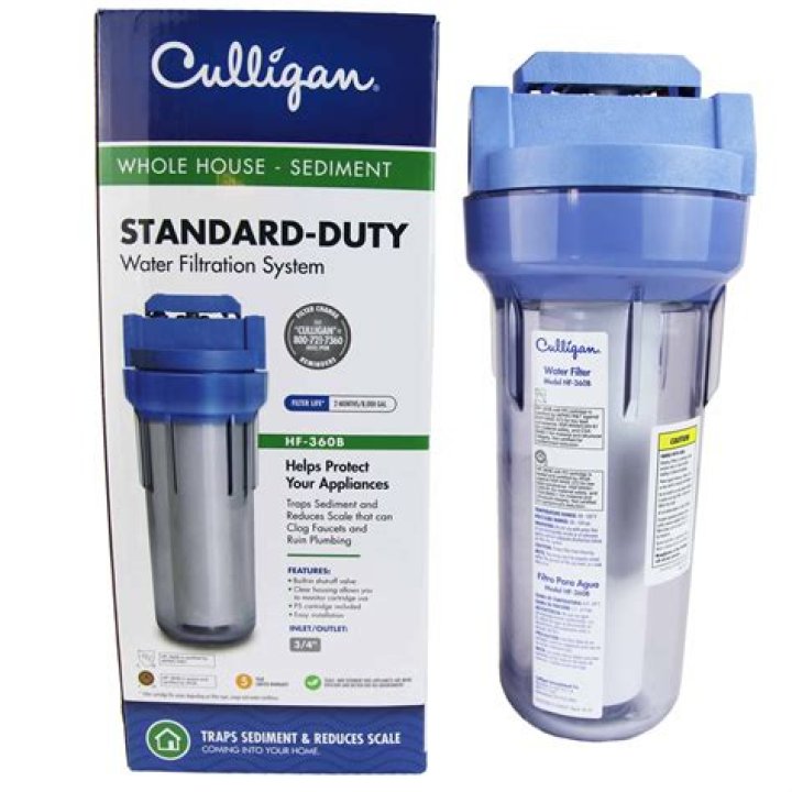 How does the Culligan Water filter system work?
