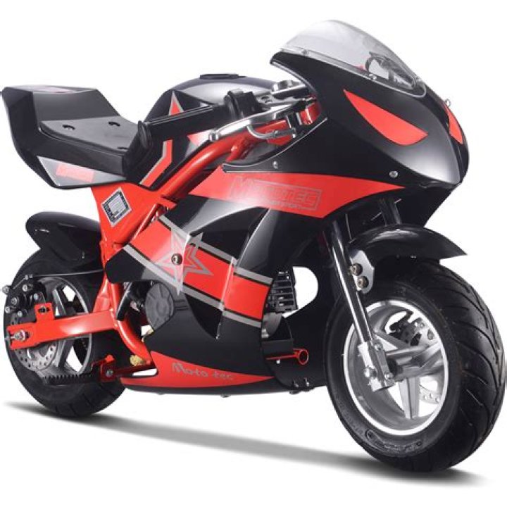 How fast does a MotoTec gas pocket bike
