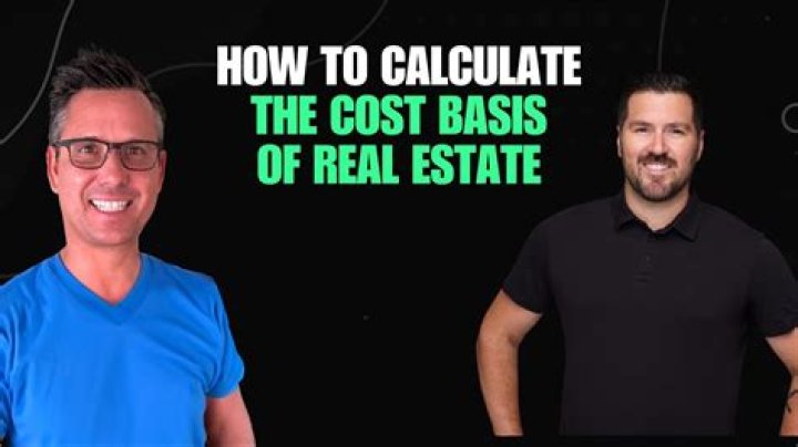 How is real estate basis calculated