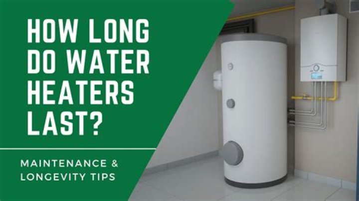How long does a gas water heater last?