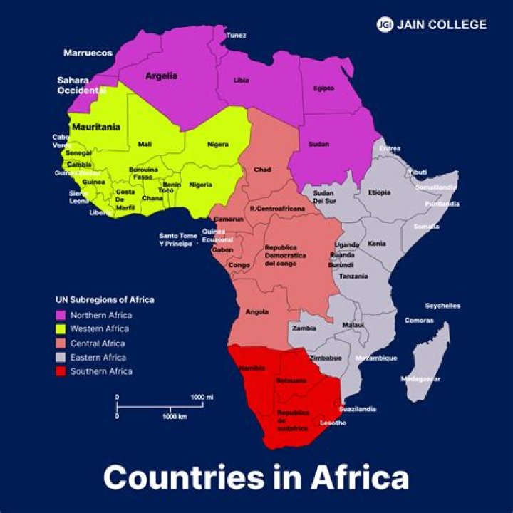 How many capitals are in Africa