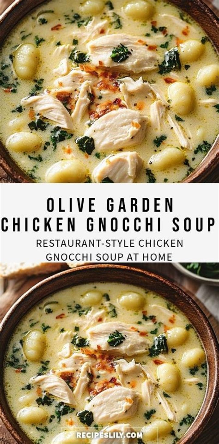 How many carbs are in Olive Garden chicken gnocchi soup
