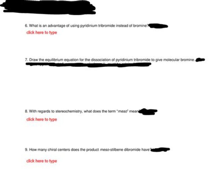 How many chiral centers does the product meso stilbene dibromide have