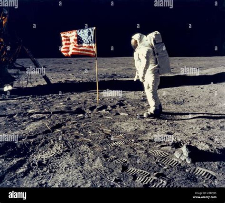 How many photos were taken on the first moon landing