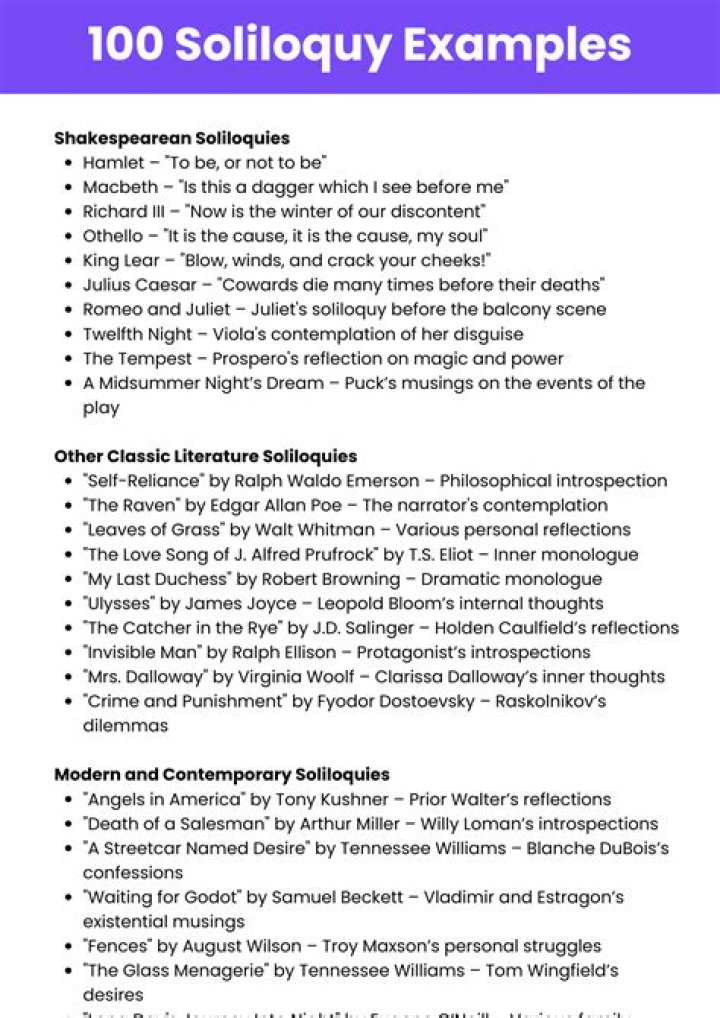 How many soliloquies does Lady Macbeth have