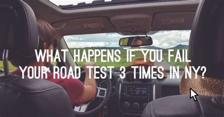 How many times can you fail your road test in Hawaii