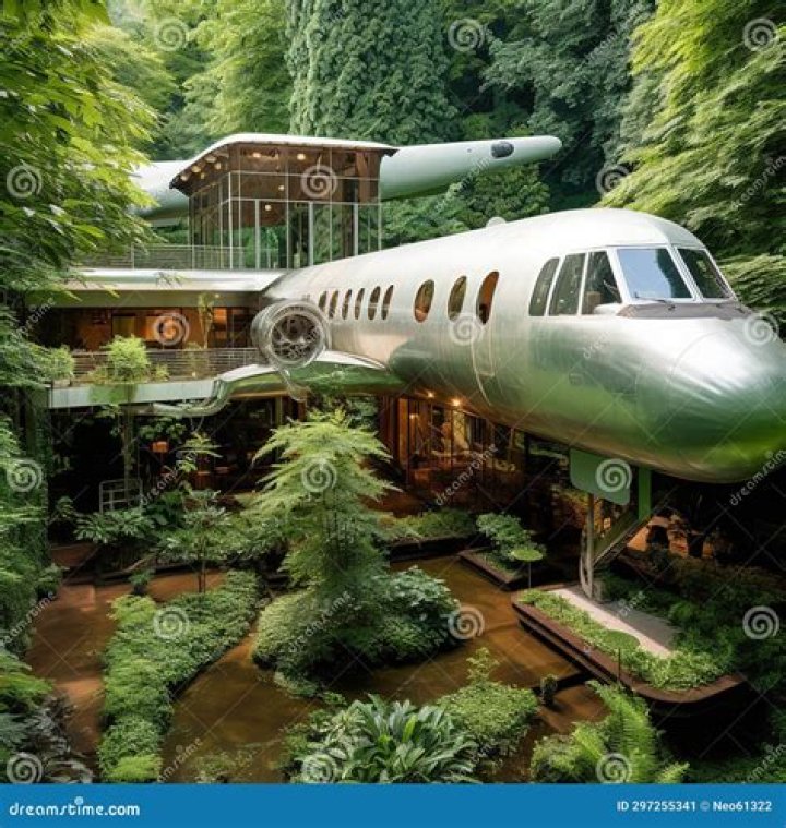 How much did the airplane house cost