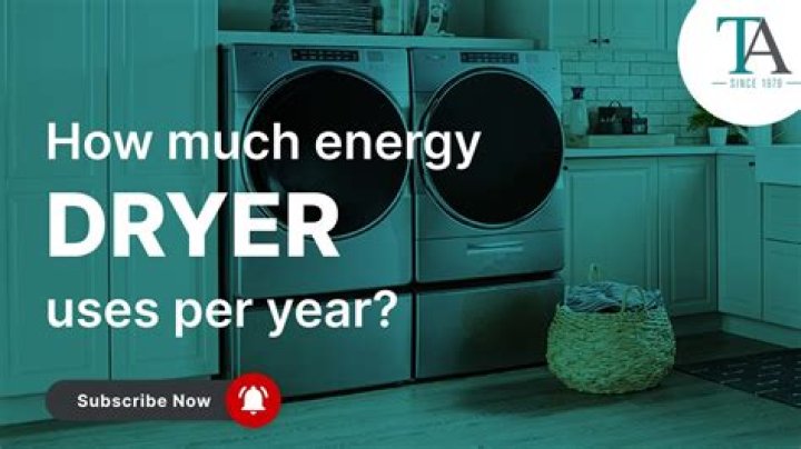 How much does a gas dryer save over electric