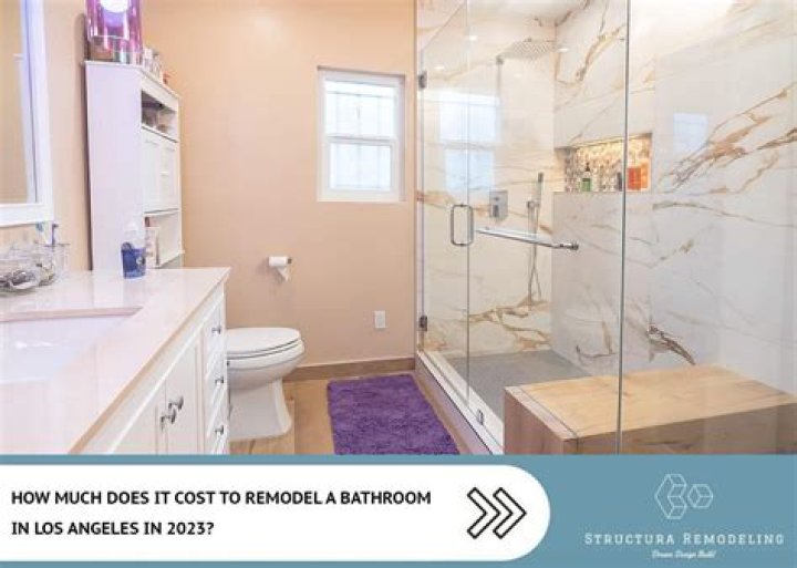How much does it cost to remodel a bathroom in Los Angeles
