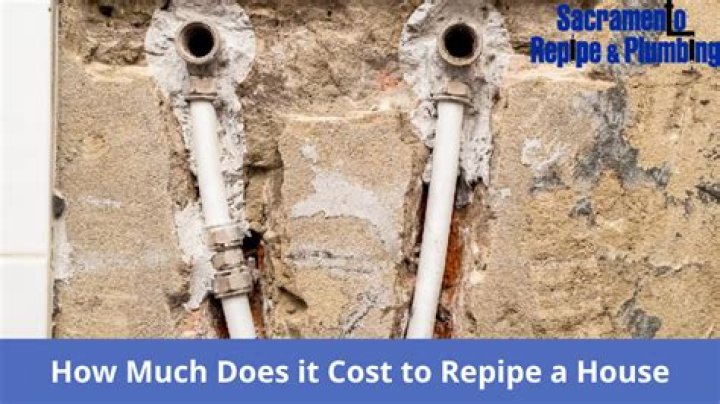 How much does it cost to Repipe a kitchen sink?