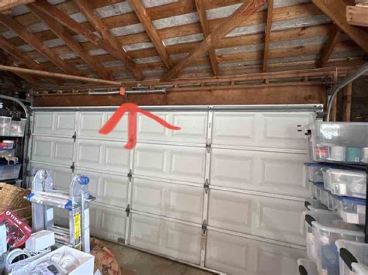 How much paint is needed for a garage door