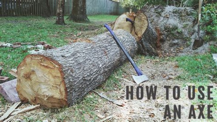 How To Chop Wood With Axe
