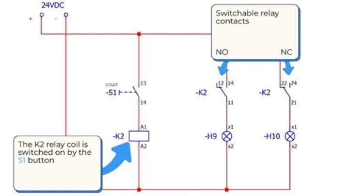 How to connect relays for logical switching applications?