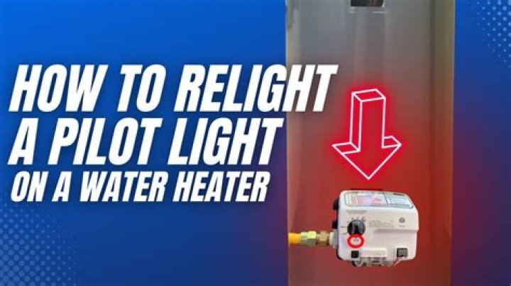 How to light the pilot light on Richmond water heaters?