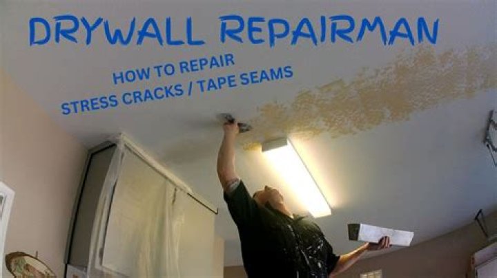 How To Repair Drywall Seam Cracks In Ceilings