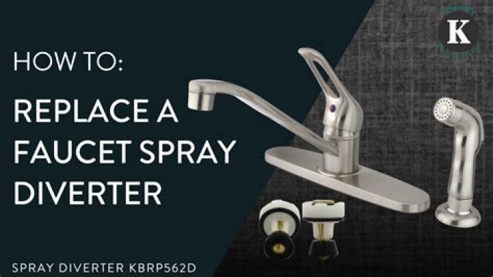 How to replace the diverter on a Kohler Kitchen?