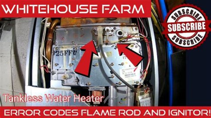 How to troubleshoot Rinnai Water heaters using error codes?