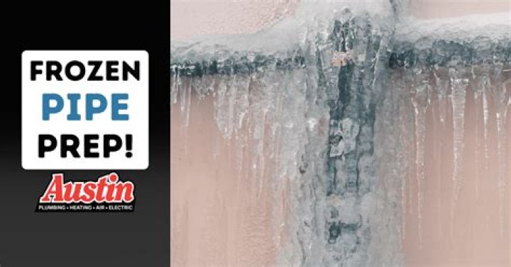 How would you know if your water pipes are frozen?