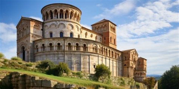 In what cities are the Romanesque style churches located