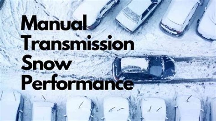 Is a manual transmission better in the snow