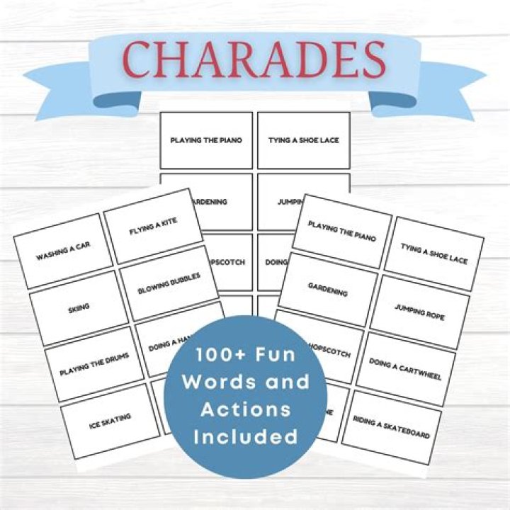 Is charades a board game