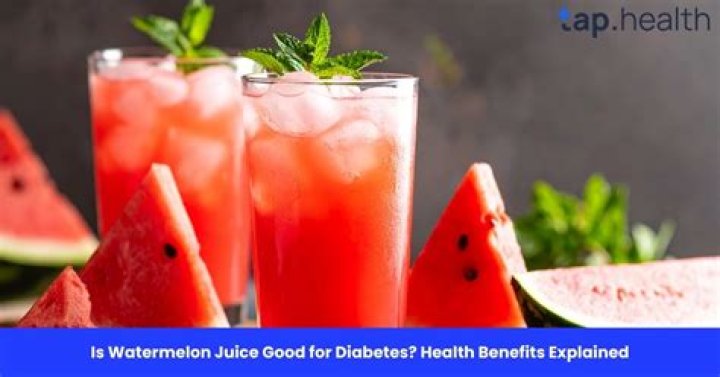 Is diabetic patient can eat watermelon