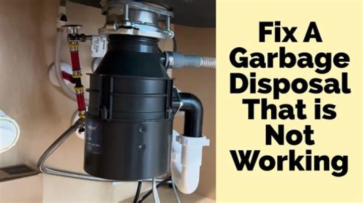 Is it bad when your garbage disposal is clogged?