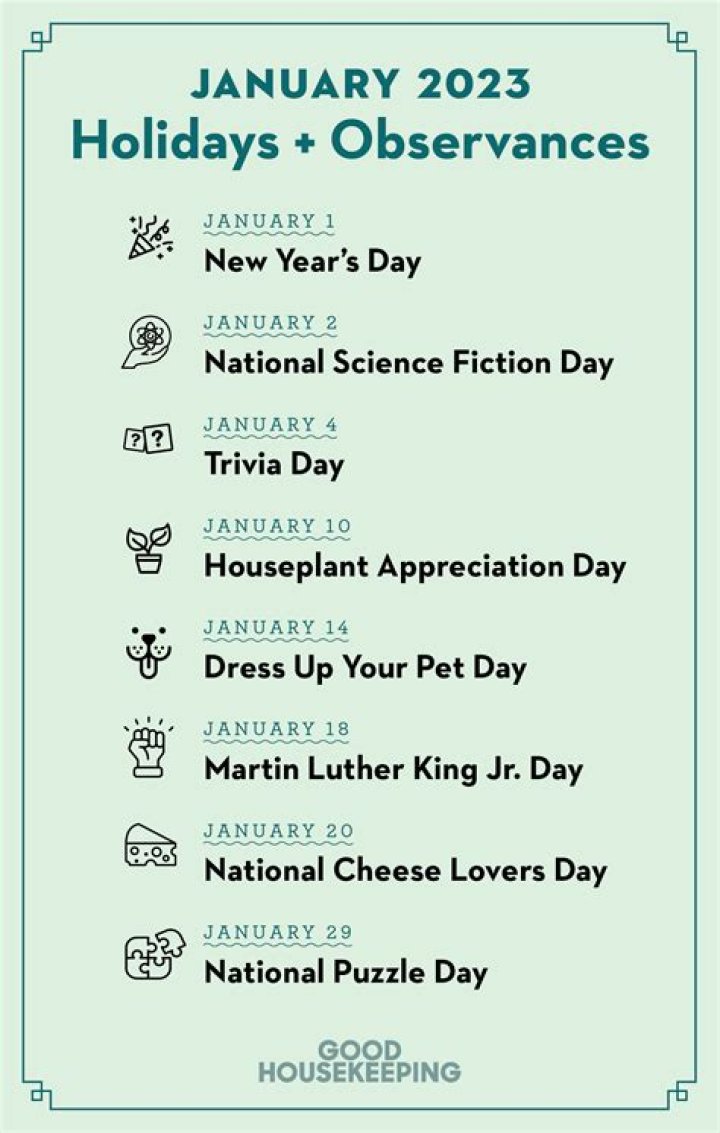 Is January 6th a holiday