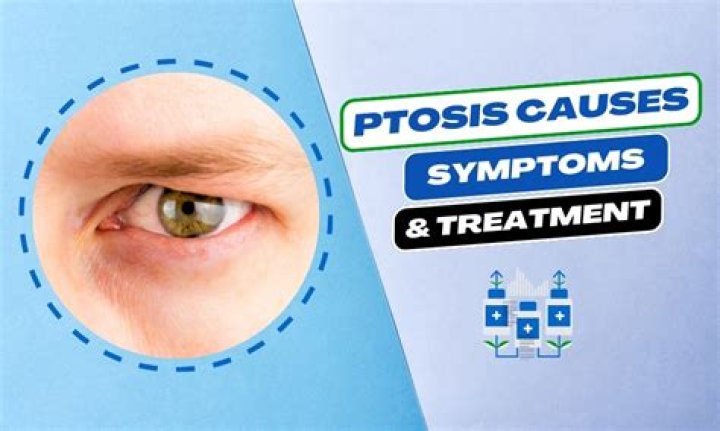 Is ptosis a symptom of MS