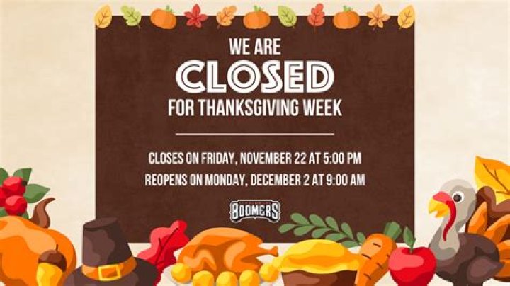 Is Sams Club closed on Thanksgiving Day