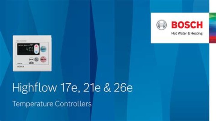 Is the Bosch hot water and heating electronic highflow 21e discontinued?