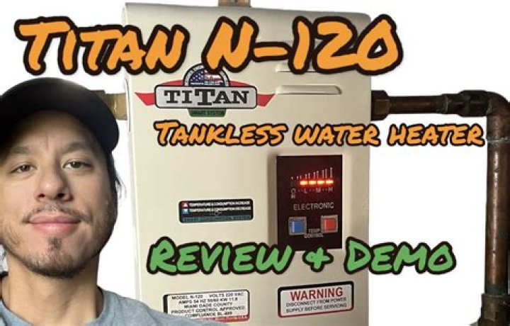 Is the Titan N120 a tankless water heater?