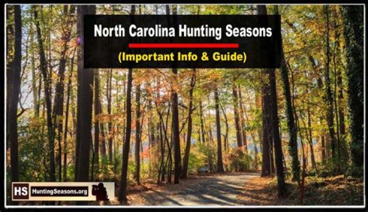 Question: When Does Hunting Season Start In Nc