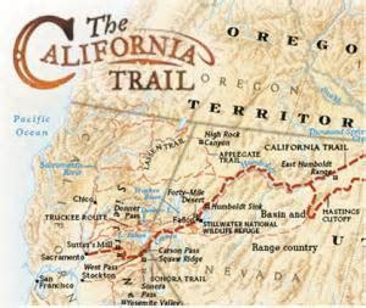 Question: Where Did The California Trail Start And End
