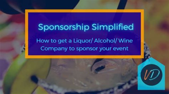 Quick Answer: How To Get Liquor Rep To Sponsor Your Event