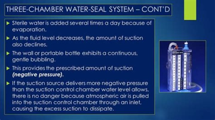 Should there be bubbling in the suction control chamber