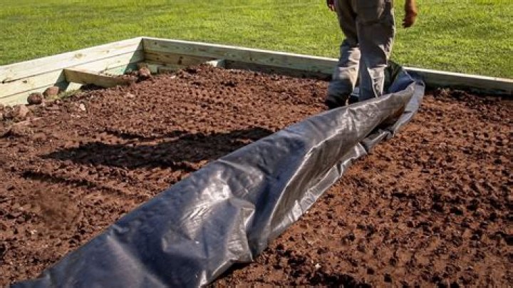 Should you put landscape fabric under a deck