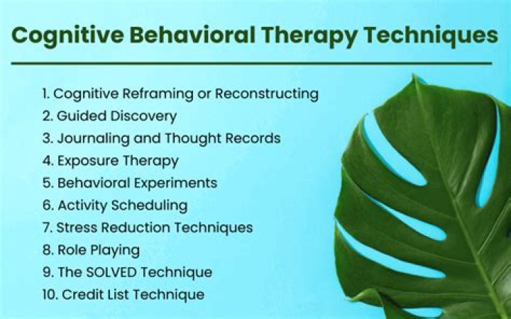 What are cognitive therapies