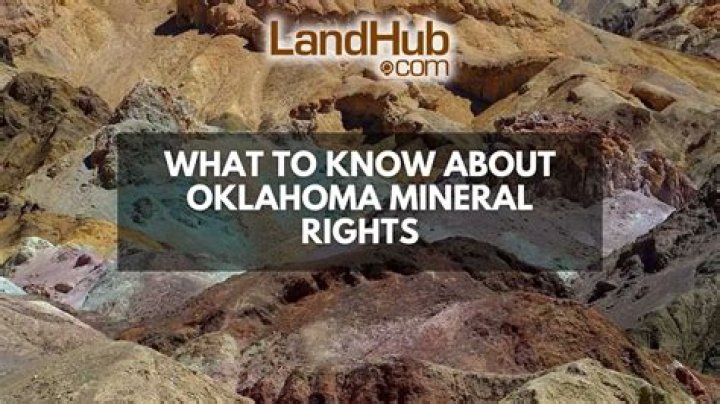 What are mineral rights worth in Oklahoma