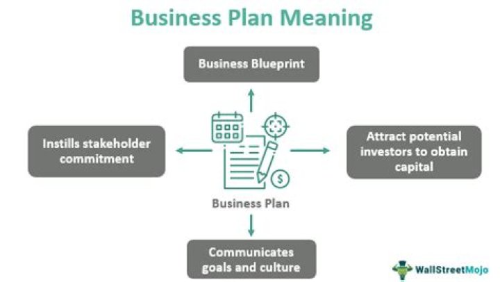 What are the major section of a business plan