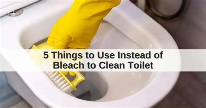 What can you use instead of bleach