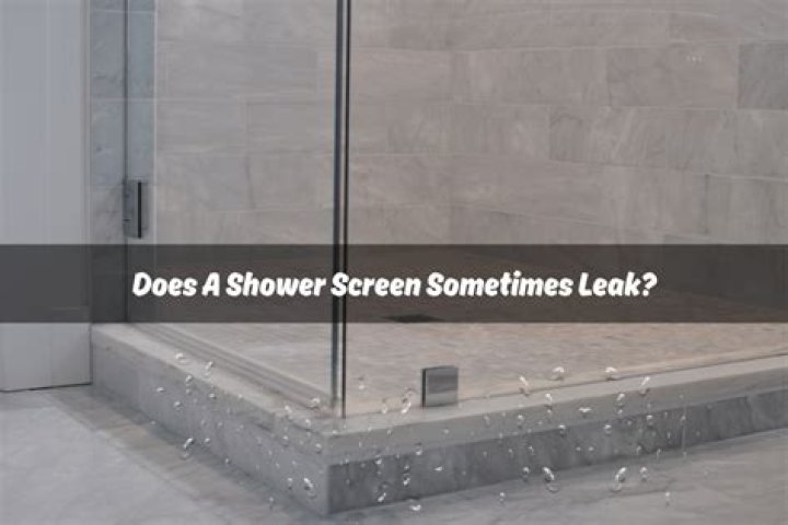 What causes a shower to keep running?
