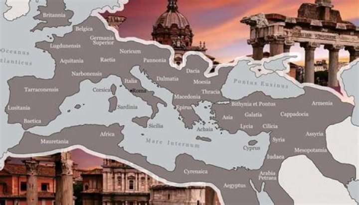 What cities were part of the Roman Empire