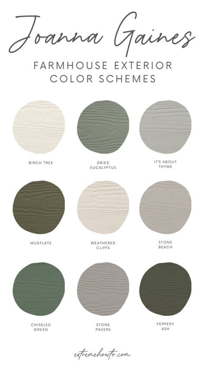 What colors does Joanna Gaines use
