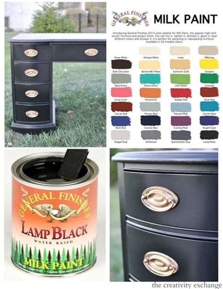 What colors does milk paint come in