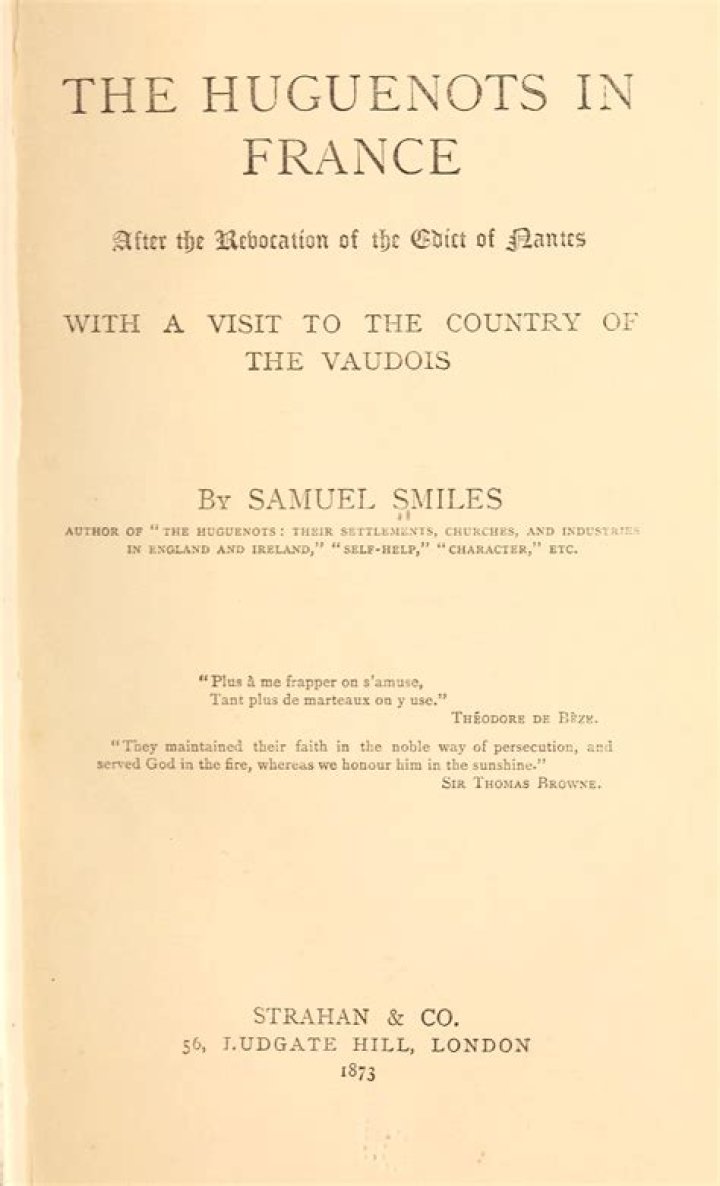 What did French Huguenots believe