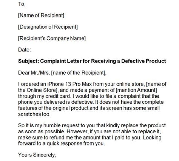 What do you do if that product you purchased is defective?